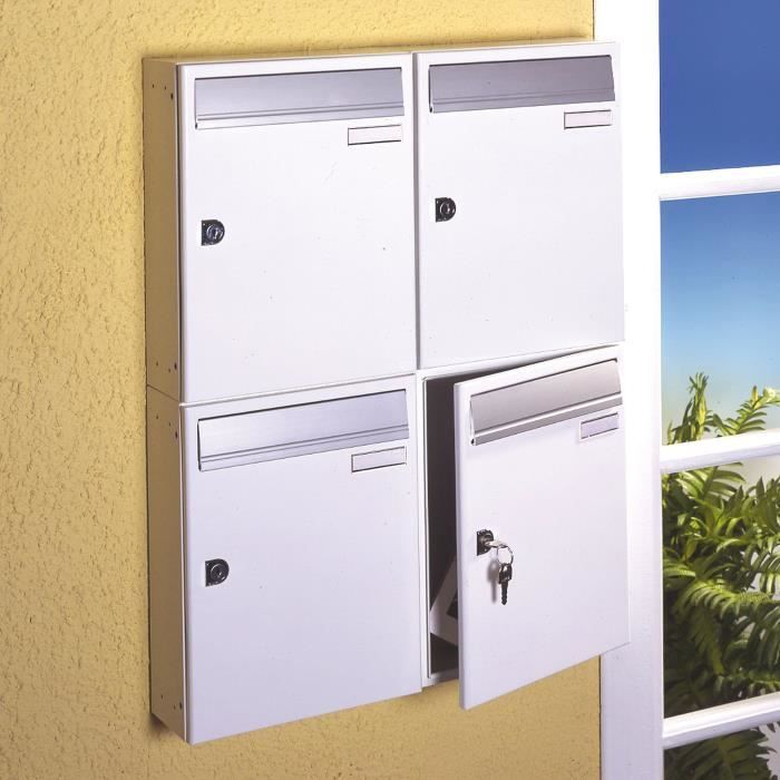 DECAYEUX Boite aux lettres Center 2 blanc