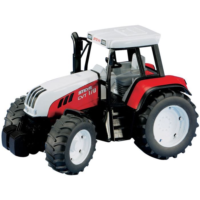 Tracteur STEYR CVT 170 Série Super Pro de la marque BRUDER Comme tous