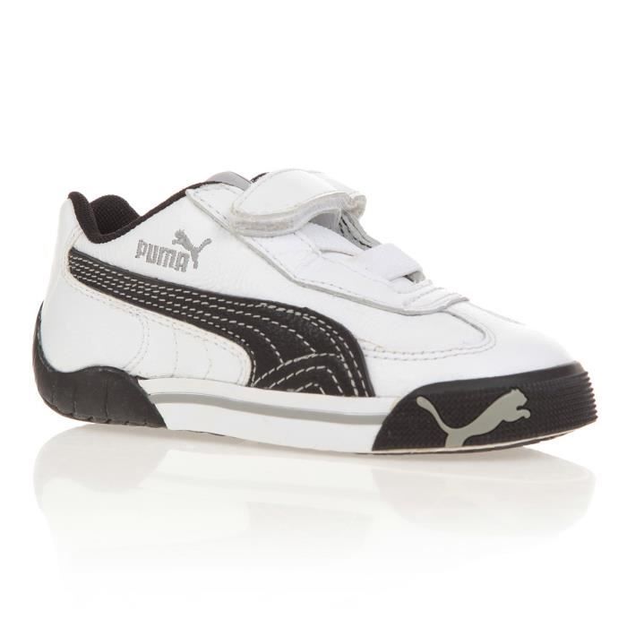 PUMA Baskets Speed Cat 2.9 - Enfant Mixte - Blanc