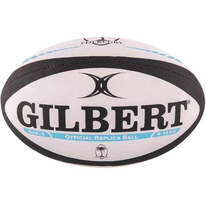 GILBERT Ballon de rugby REPLICA Fidji Taille 5