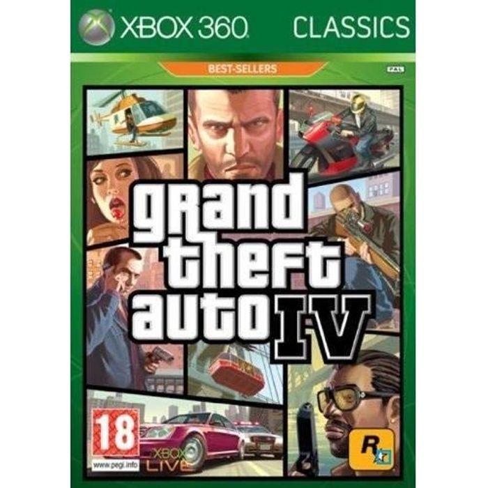 GTA IV CLASSICS / Jeu console XBOX360   Achat / Vente XBOX 360 GTA IV