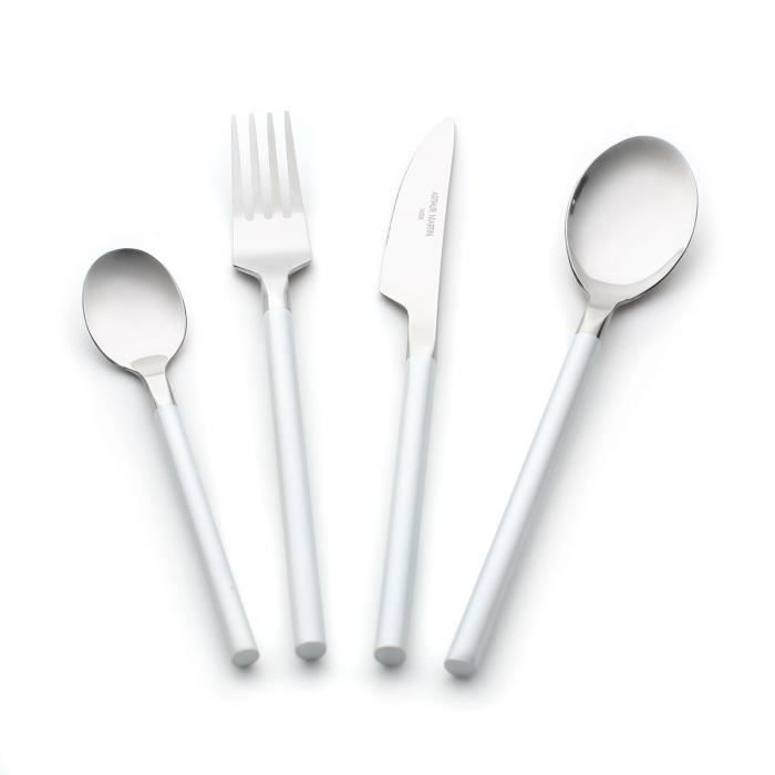 ARTHUR MARTIN - AM260 - Ménagere 24 pcs - Blanc