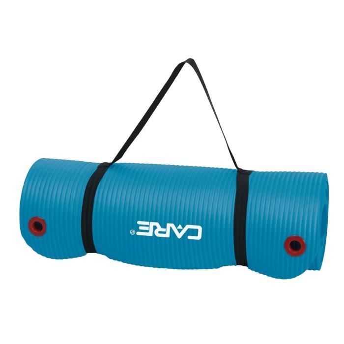 CARE Natte de Gym 183 X 61 X 0.15 cm Roulé avec Œillets
