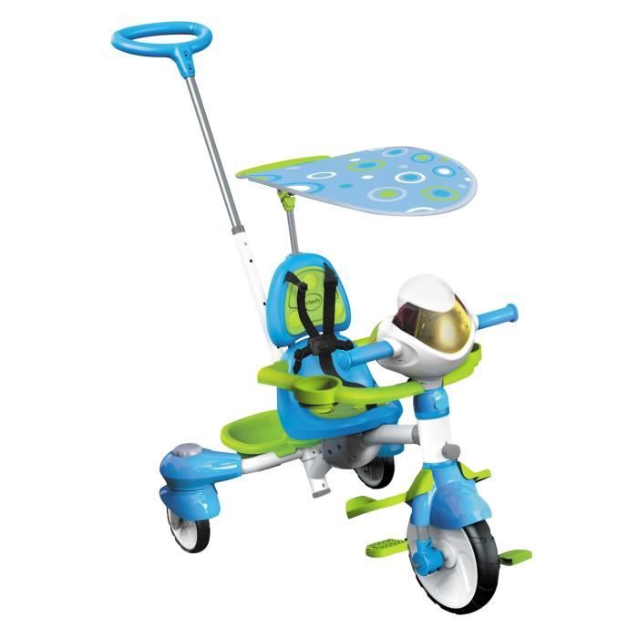 VTECH Super Tricycle Interactif 6 En 1 Bleu