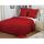 Boutis de lit rouge