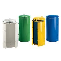 POUBELLE - CORBEILLE Collecteur de déchets en tôle d'acier pour sac de POUBELLE - CORBEILLE Collecteur de déchets en tôle d'acier pour sac de