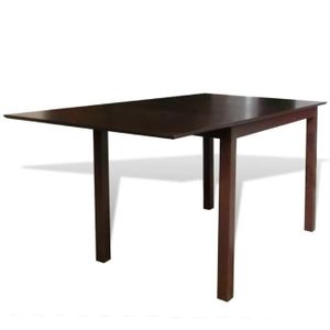 Extensible Pas Marron Achat Table Vente SzMpqUGV