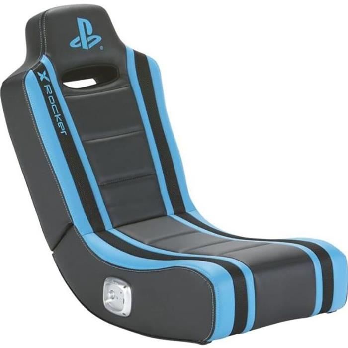 Fauteuil Gaming X-Rocker Sony Geist Noir et Bleu