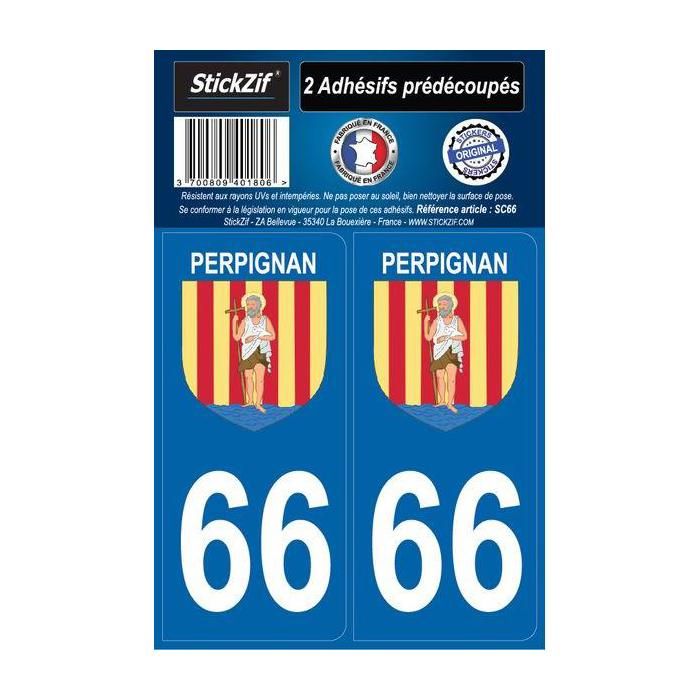 STICKZIF 2 Autocollants City 66 SC66
