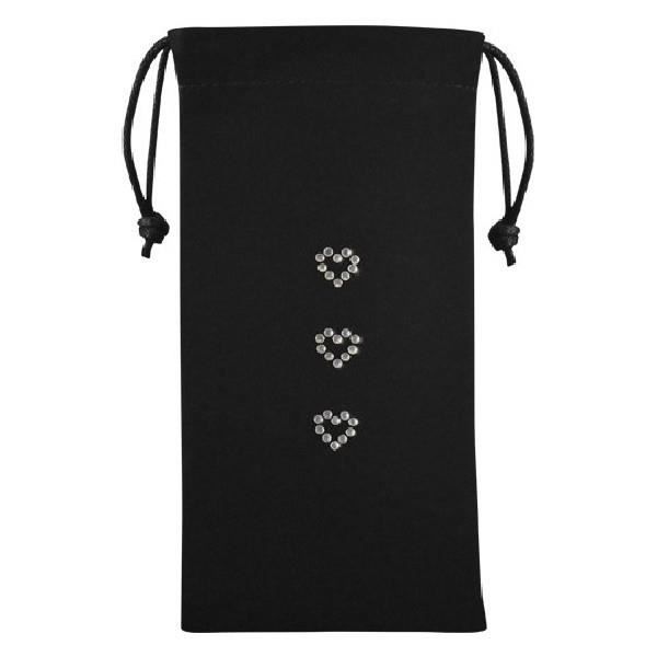 SWAROVSKI Etui Universel Smartphone CŒurs - Noir