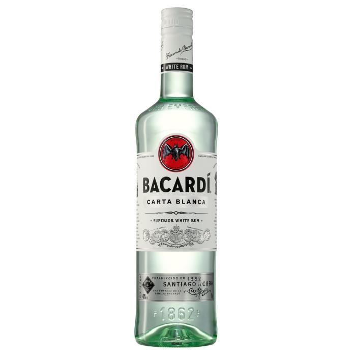 de Rhum Bacardi 37,5° 100cl   Achat / Vente RHUM Rhum Bacardi 37