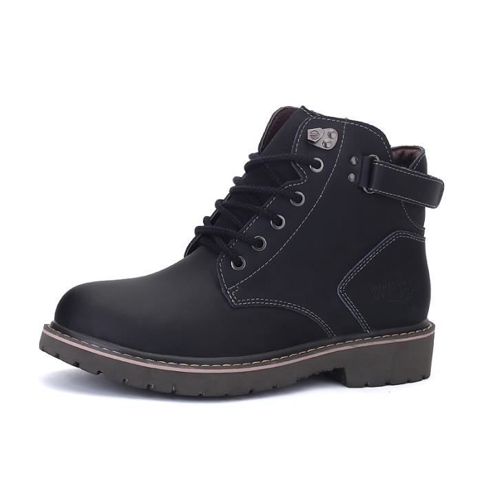 BOTTINE Chaussures homme Bottillons avec coton pour homme