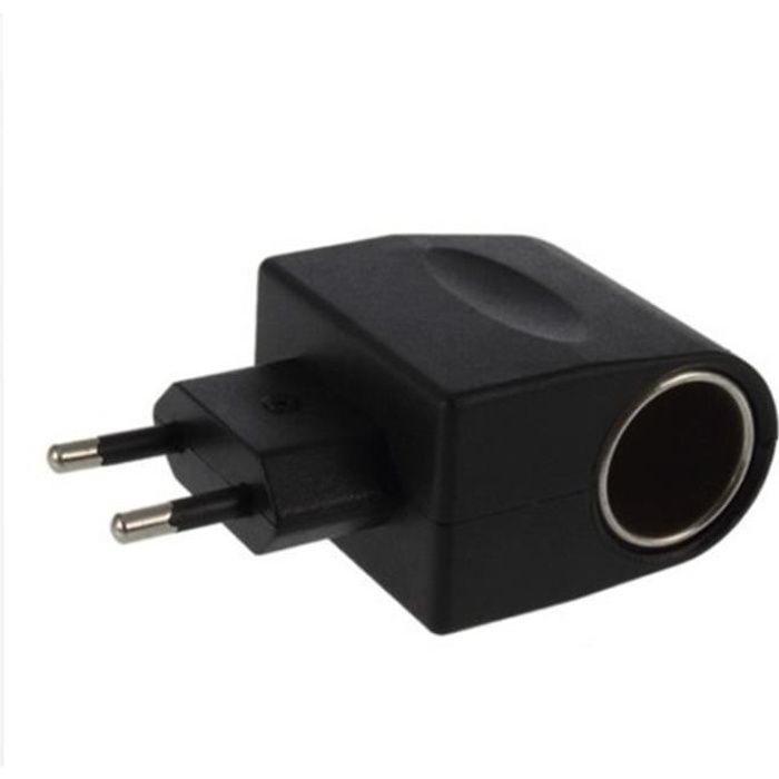 Adaptateur Secteur 220V Vers Allume-cigare 12V, Convertisseur De Tension Pour Voiture