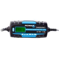 CHARGEUR DE BATTERIE Chargeur automatique Numax NC1 6/12V 1A à 4A CHARGEUR DE BATTERIE Chargeur automatique Numax NC1 6/12V 1A à 4A