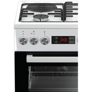 CUISINIÈRE - PIANO Beko FSE53321DWCS Cuisinière pose libre largeur : 