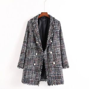 Vente Achat pas tweed cher Veste femme qYftwEvxf