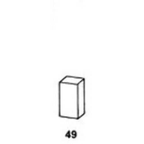 Balais de Charbon pour Bosch Ponceuse PSS 23 A 5x8x15mm