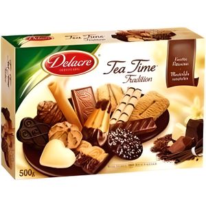 BISCUITS SECS DELACRE Tea Time Tradition 500g