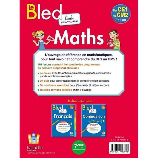Bled école Primaire Maths - 