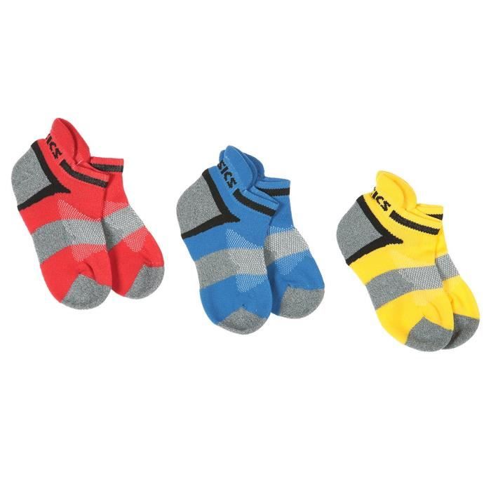 ASICS Pack de 3 Chaussettes Lyte Ys pour Enfant fille - Multicolore