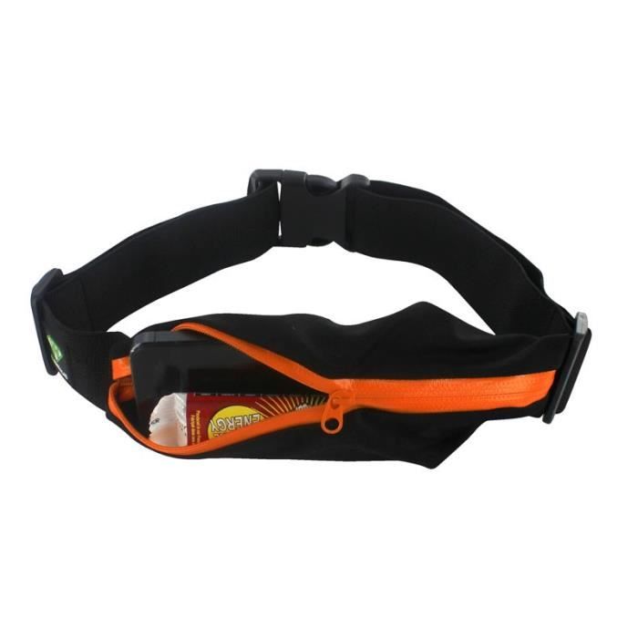 WANTALIS Ceinture XTENS 1 POCHE ORANGE