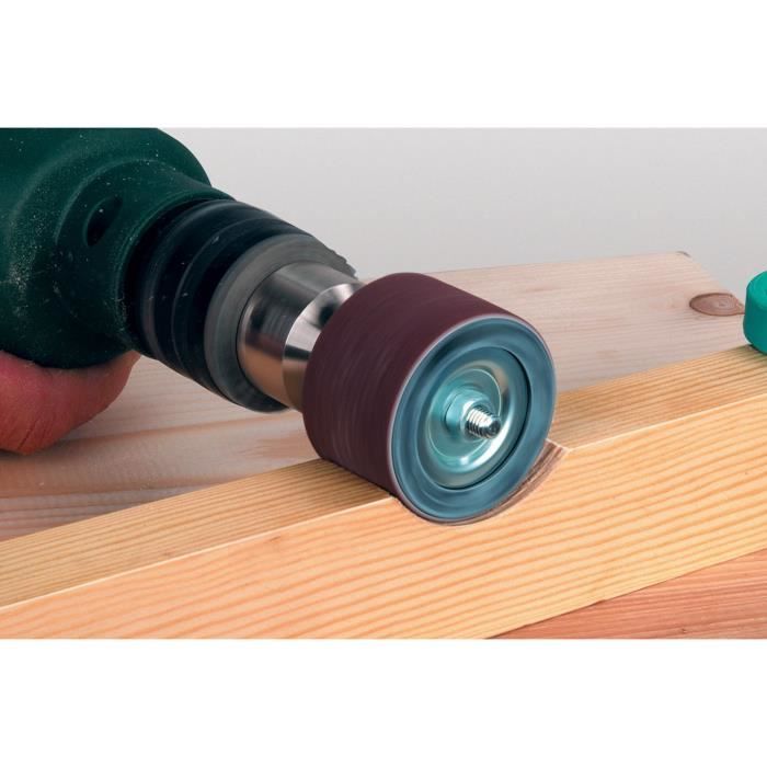 WOLFCRAFT 1 Polissoir cylindrique 6mm Ø 45x30mm
