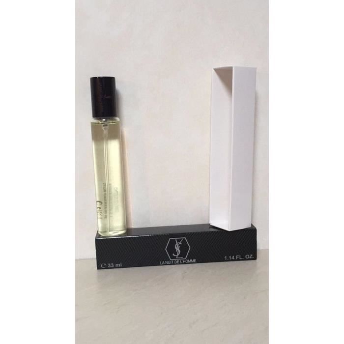 Eau De Toilette Homme La Nuit De Lhomme 33 Ml Vapo Achat Vente