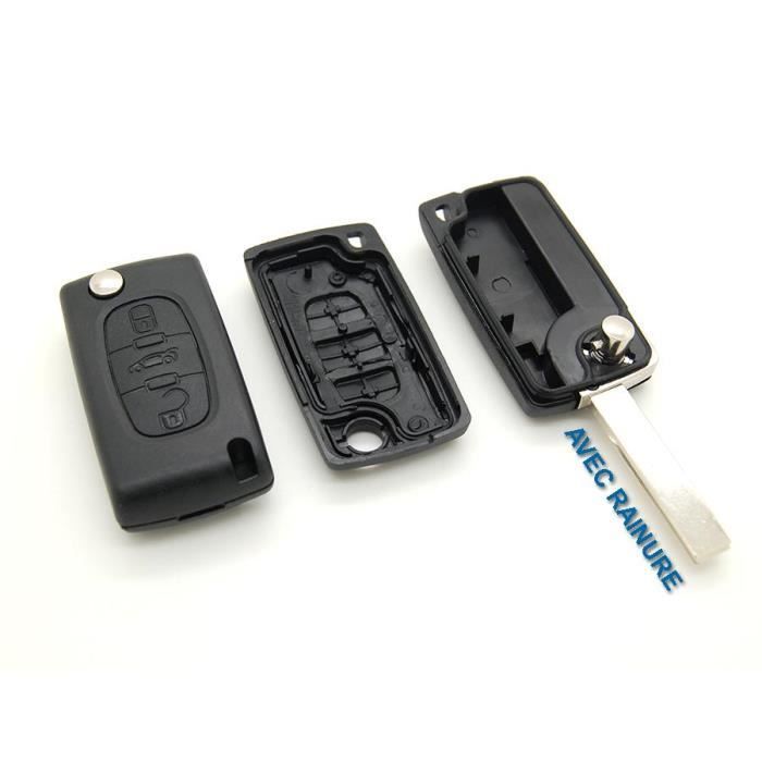 Coque clé Coffre compatible Peugeot 107 207 307 308 407 Achat / Vente boitier coque de clé Coque clé Coffre compatible Peugeot 107 207 307 308 407 Achat / Vente boitier coque de clé