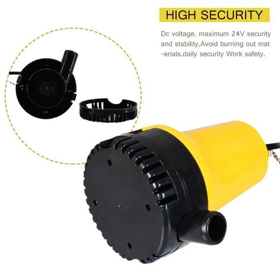 12v 4600rpm Pompe Immergée Micro Pompe à Eau électrique