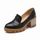 Chaussures Femme élégante En PU Cuir Plateforme To