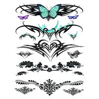 TATOO - BIJOU DE CORPS TATribal6 tattoos Couleur Multicouleur Tatouage ép TATOO - BIJOU DE CORPS TATribal6 tattoos Couleur Multicouleur Tatouage ép