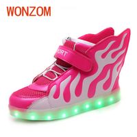 BASKET LED garçons filles baskets chaussures enfants spor BASKET LED garçons filles baskets chaussures enfants spor