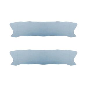 TODAY Lot de 2 taies de traversin 45x185cm Portofino Blue