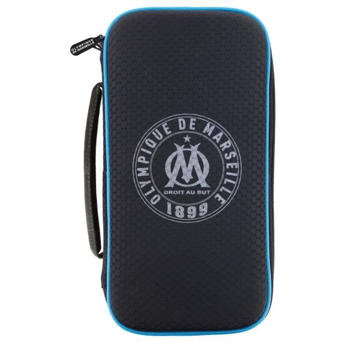 SA5442-2 Malette XL rigide pour Nintendo Switch - Etui - Housse pour Switch console et accessoires - OM Olympique de Marseille