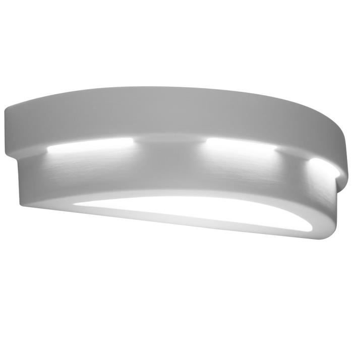 Up Éclairage Lampe Couloir Salon Down Céramique Globo Peinturlurer Blanc Murale Spot 7854 Design 9DHIW2E
