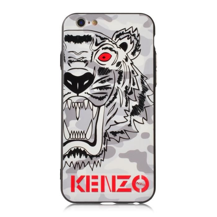 coque iphone 8 kenzo tigre