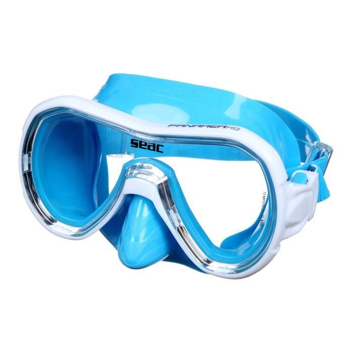 SEAC Masque de plongée Panarea Silter - Médium - Bleu