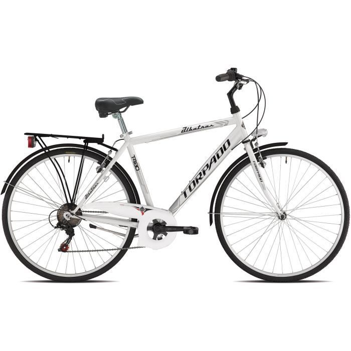 TORPADO Vélo ville Albatros Gent 28'' - cadre acier - 6 vitesses - SHIMANO