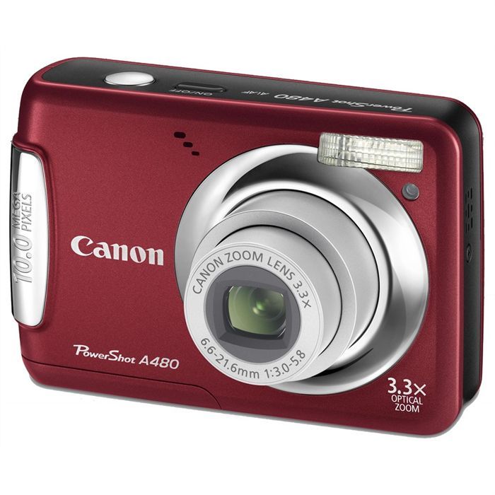 CANON Powershot A480 Rouge   Achat / Vente COMPACT CANON Powershot