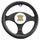 3557 Couvre Volant O 37 39 Cm Pour Peugeot Partner En Simili Cuir Noir Gtti Gm