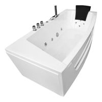 BAIGNOIRE - KIT BALNEO Baignoire BALNEO 185x90x68cm blanc BAIGNOIRE - KIT BALNEO Baignoire BALNEO 185x90x68cm blanc