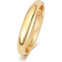 ALLIANCE - SOLITAIRE Bague de Mariage-Alliance Homme-Femme 3mm Or 375-1 ALLIANCE - SOLITAIRE Bague de Mariage-Alliance Homme-Femme 3mm Or 375-1