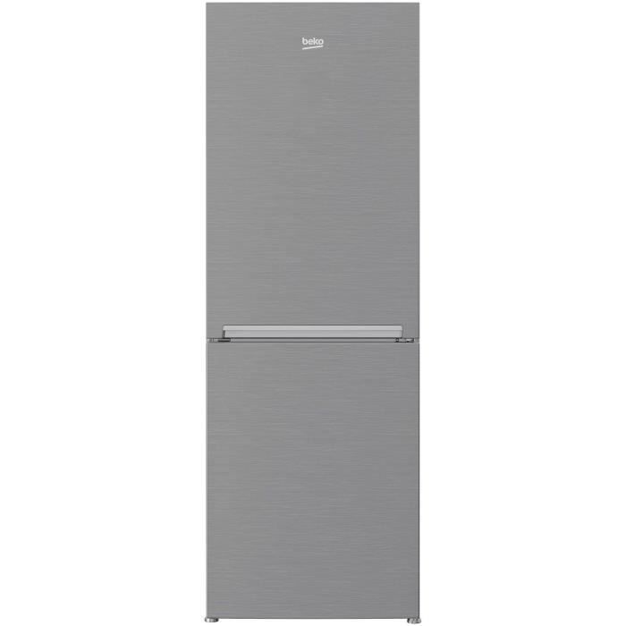 BEKO RCNA340K20XB - Réfrigérateur combiné - 302L (205+97) - Total NoFrost - A+ - L60cm x H175cm - Métal Brossé
