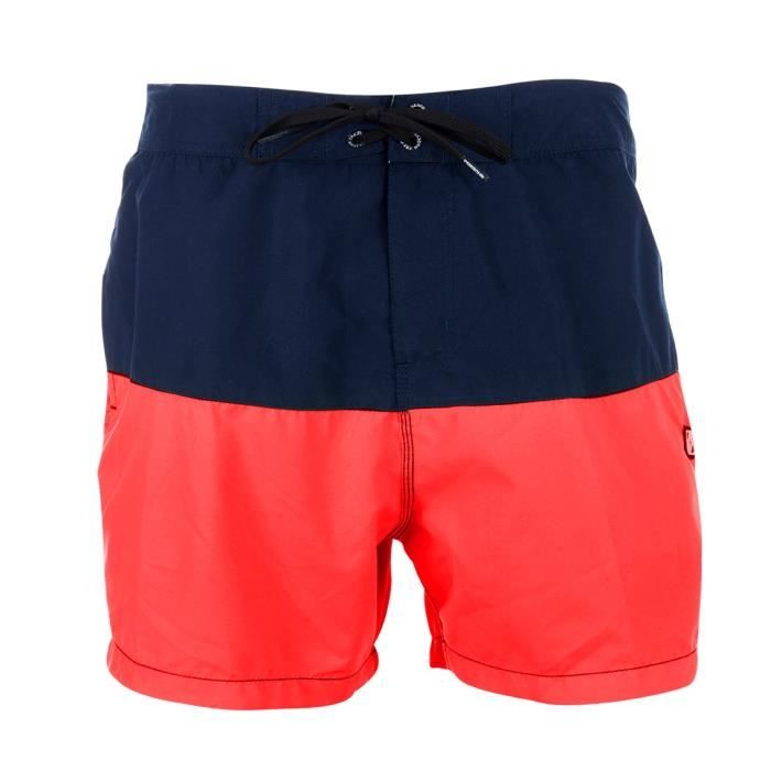 FREEGUN Boardshort Court - Garçon - Rouge