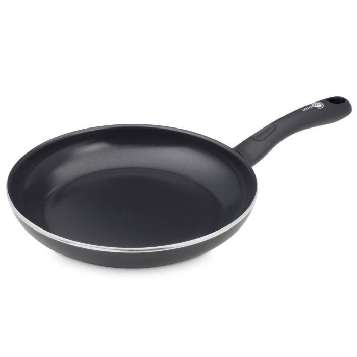 GREENPAN Poêle Velvet - Ø 28 cm - Noir - Tous feux dont induction