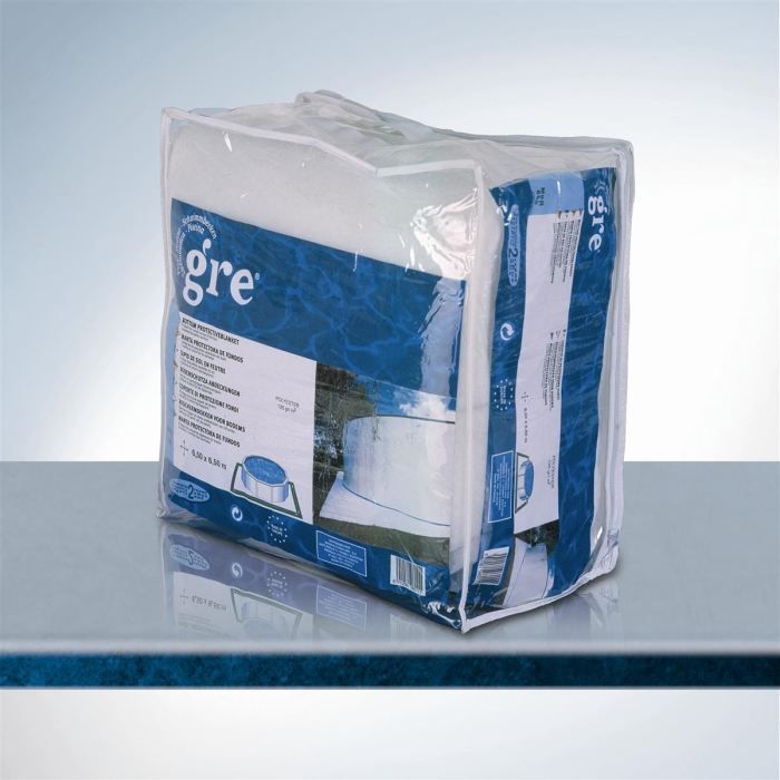 GRE Tapis de sol feutrine pour piscine 810 x 470 cm