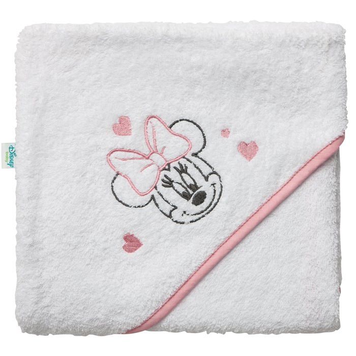 DISNEY - Minnie - Cape de bain Brodé - 80 x 80 cm