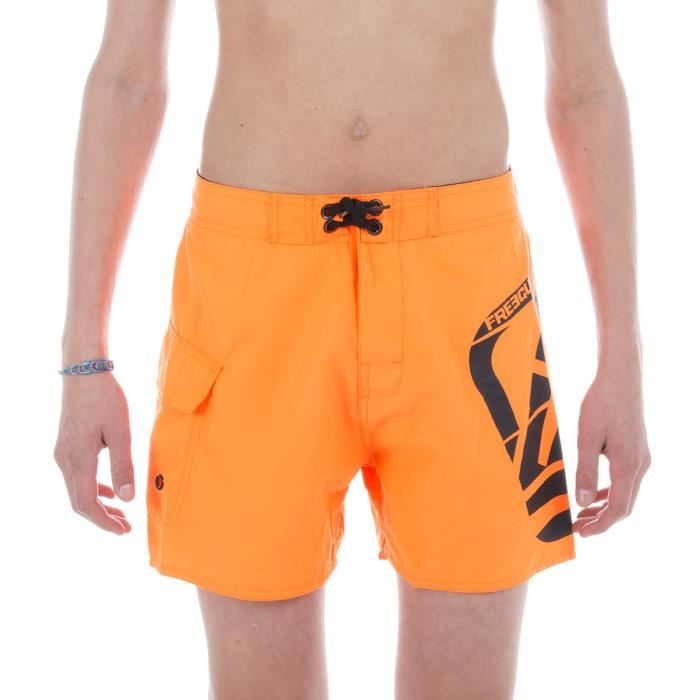 FREEGUN Boardshort - Maillot de bain - Garçon - Orange