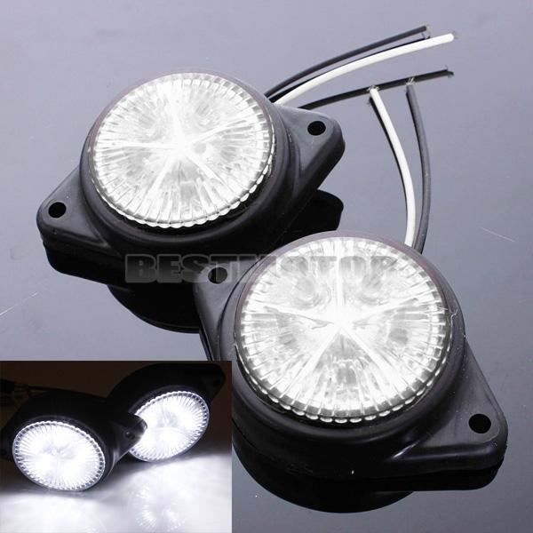 Lampe Indicateur 4pcs Led Ronde Lumiere Camion Position De Pour zjqSGLUVMp