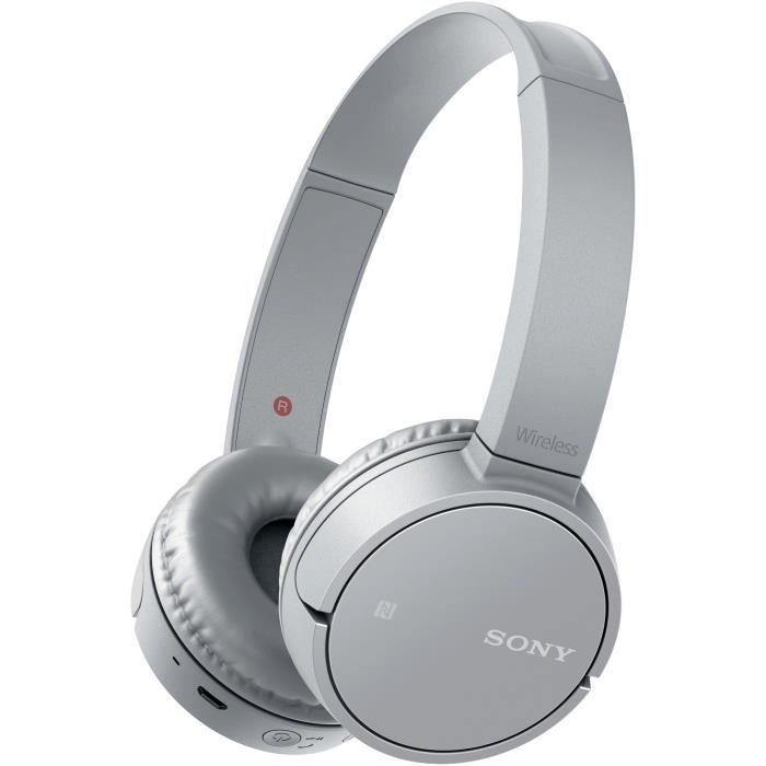 Sony Wh Ch500 Casque Avec Micro Pleine Taille Bluetooth Sans Fil Nfc